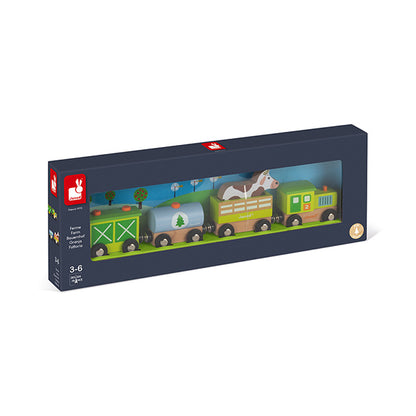 Ferme ferroviaire Janod avec figurine