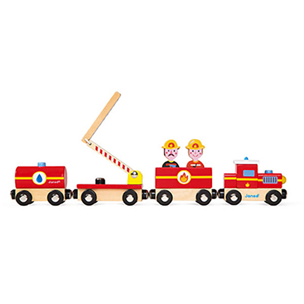 Janod Zoug Pompiers avec figurine