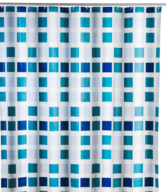 Wenko shower curtain mosaic PEVA