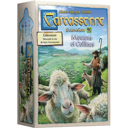 Hans in Luck Carcassonne - Moutons et Collines (Ext. 9) (f)