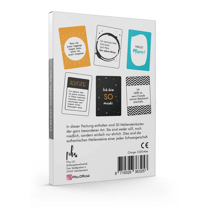 Cartes d'étape de grossesse de Simon Jan