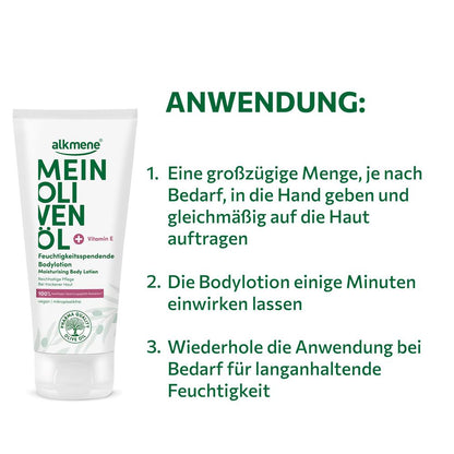 MEIN OLIVENÖL, Feuchtigkeitsspendende Bodylotion, 200 ml