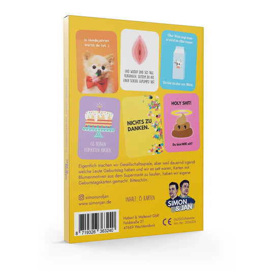 Simon_jan Birthday Cards - Bittersweet Greetings