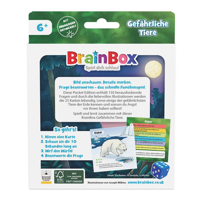 BrainBox Pocket - Gefährliche Tiere  (d)