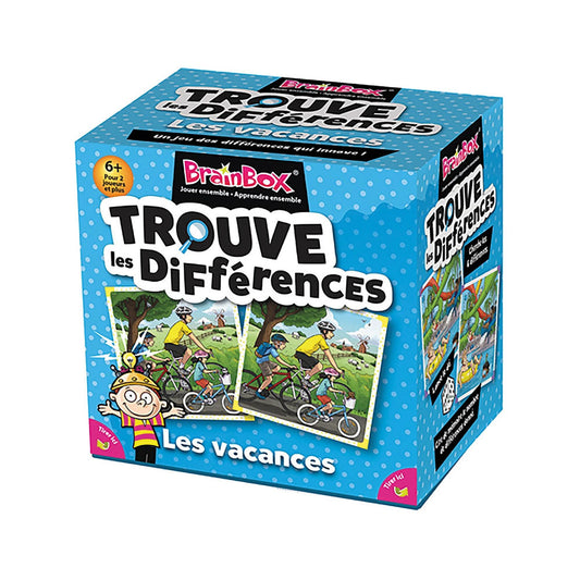 BrainBox - Trouve les différences Vacances (f)