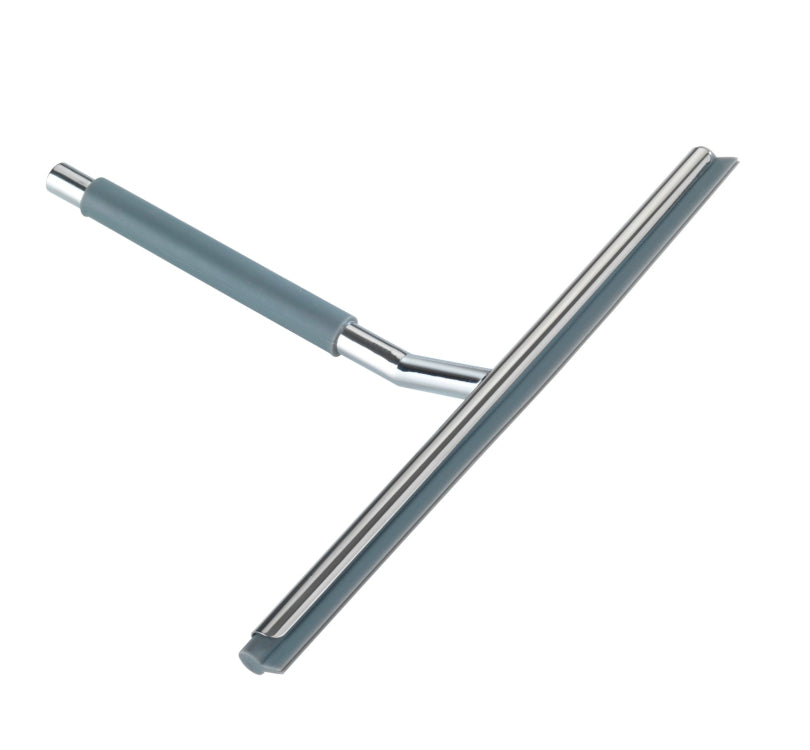 Wenko Edelstahl Badezimmerwischer, Caveshiny/grau
