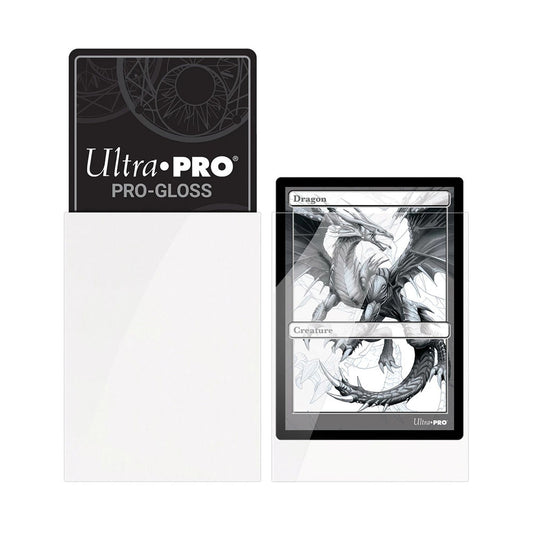Ultra Pro White Deck Protector Standard (50) NEW SIZE