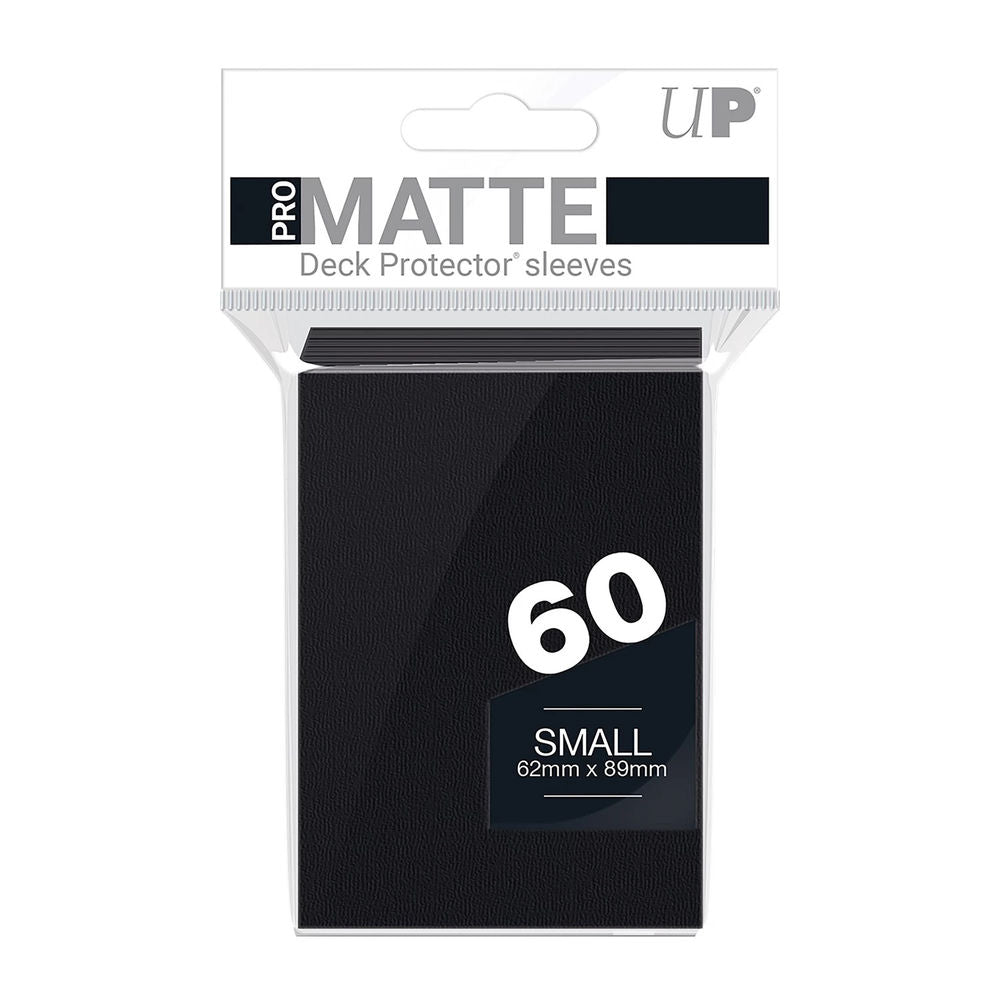 Ultra Pro Black PRO-Matte Deck Protector Small (60)