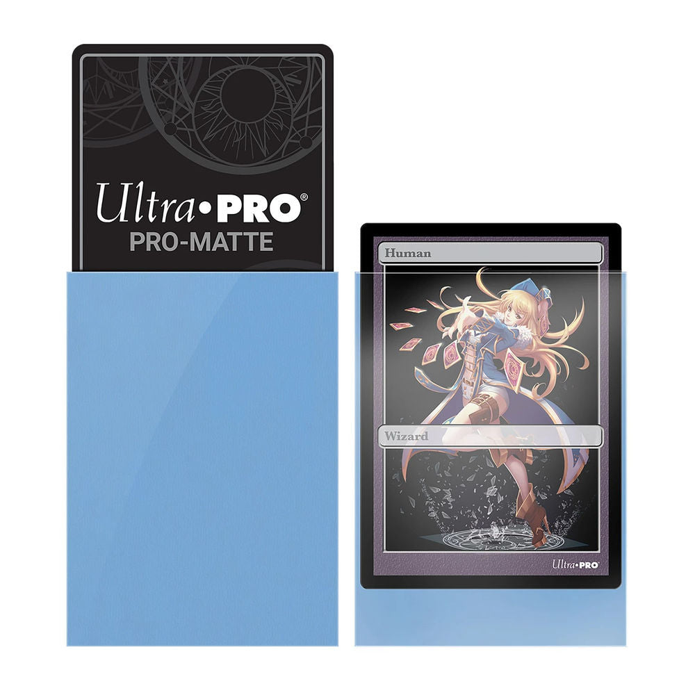 Ultra Pro Light Blue PRO-Matte Deck Protector Small (60)