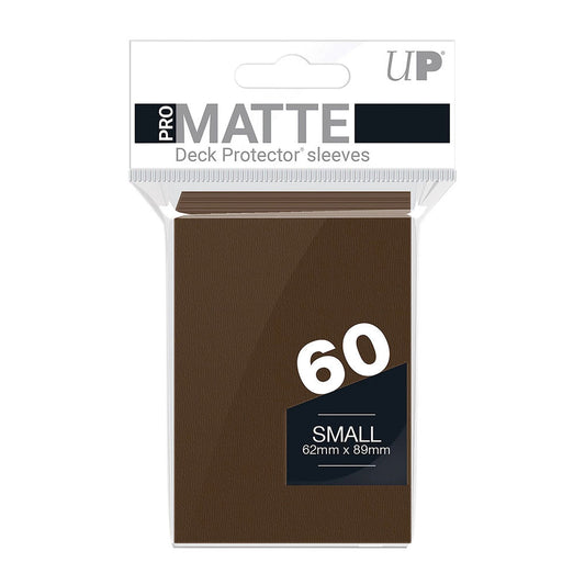 Ultra Pro Brown PRO-Matte Deck Protector Small (60)