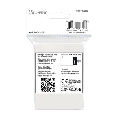 Ultra Pro Clear PRO-Matte Protecteur de terrasse Petit (60)