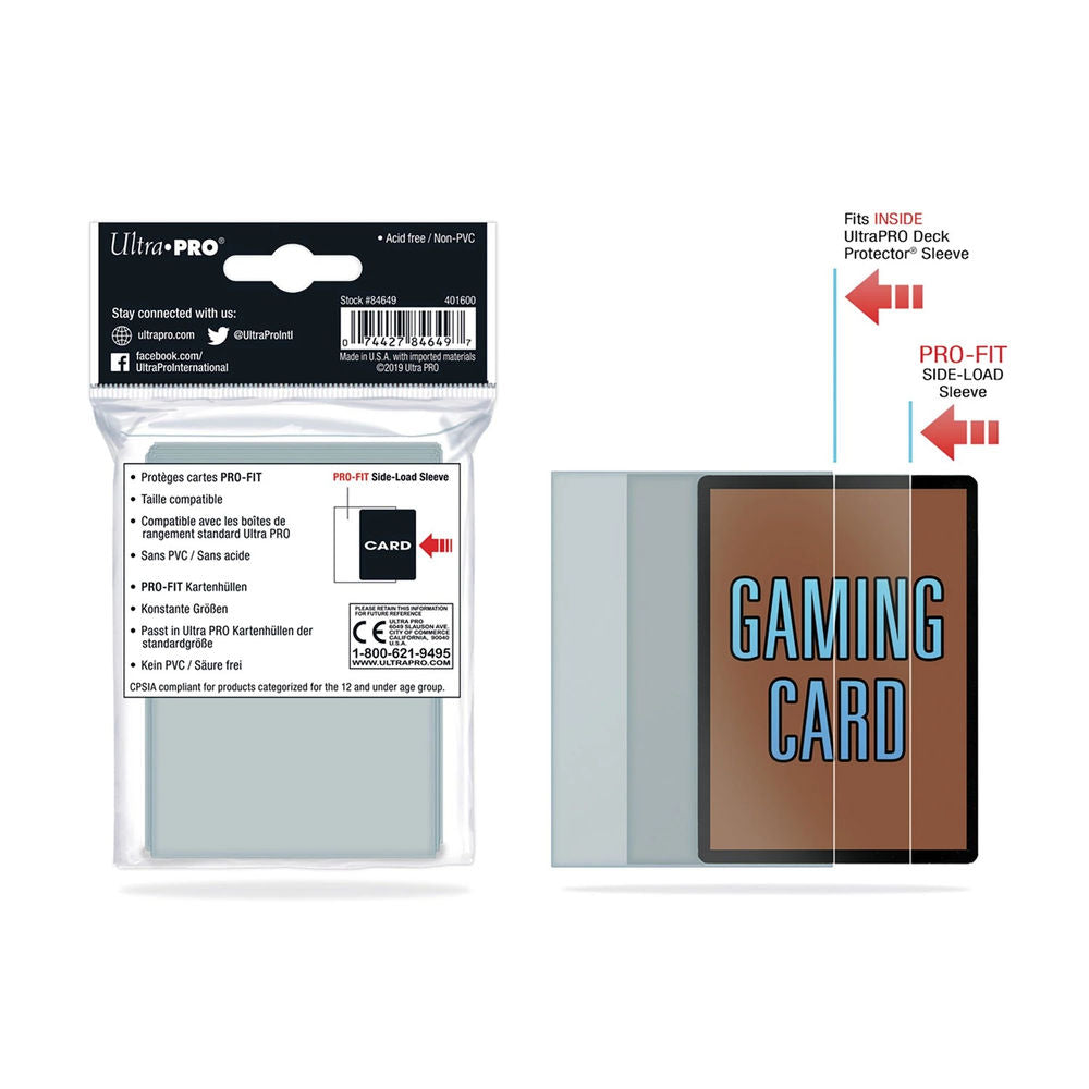 Ultra Pro Pro-Fit Standard Side Load Sleeves (100)