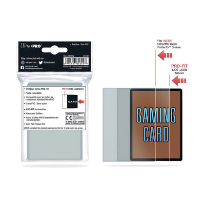 Ultra Pro Pro-Fit Standard Side Load Sleeves (100)