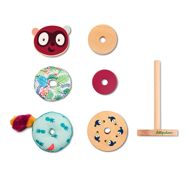 Pyramide à empiler Lilliputiens Georges