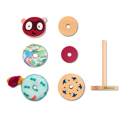 Pyramide à empiler Lilliputiens Georges