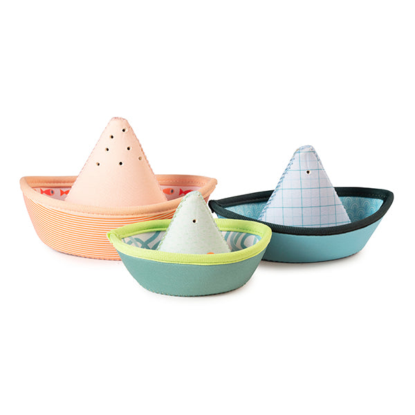 Lilliputiens 3 bateaux, thème jungle