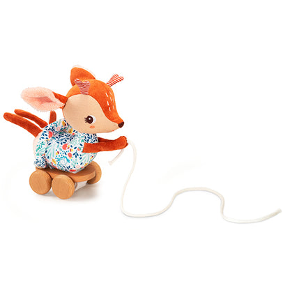 Lilliputiens Stella Stofftier zum ziehen