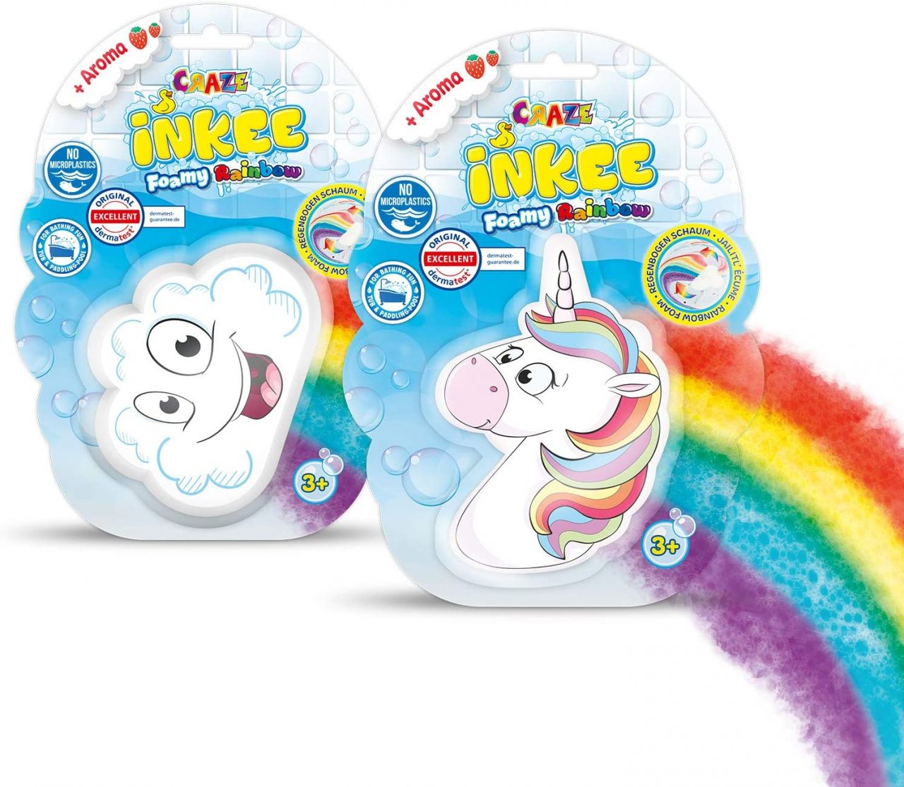 Craze Inkee Foamy Rainbow Bath Bomb