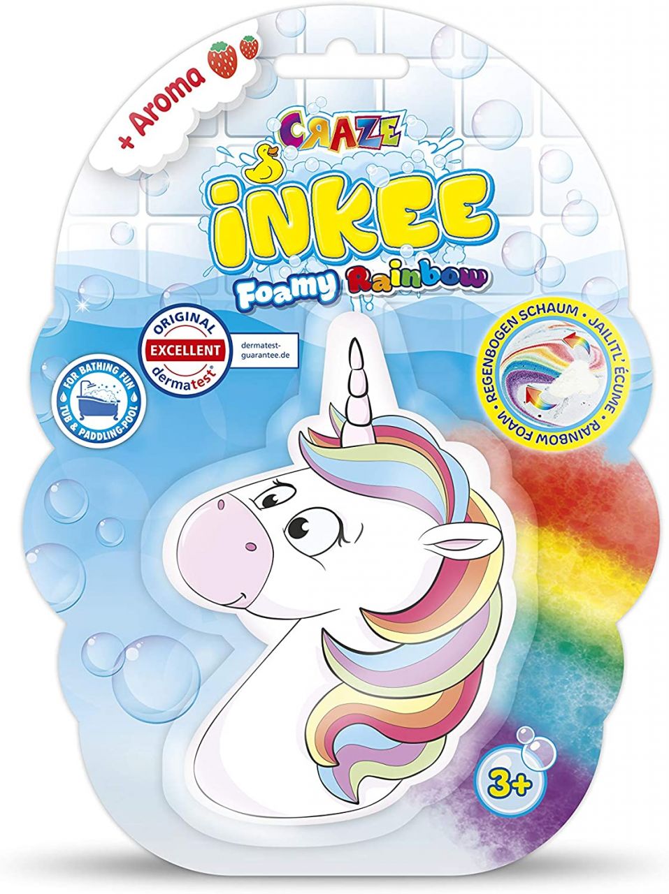 Craze Inkee Foamy Rainbow Bath Bomb