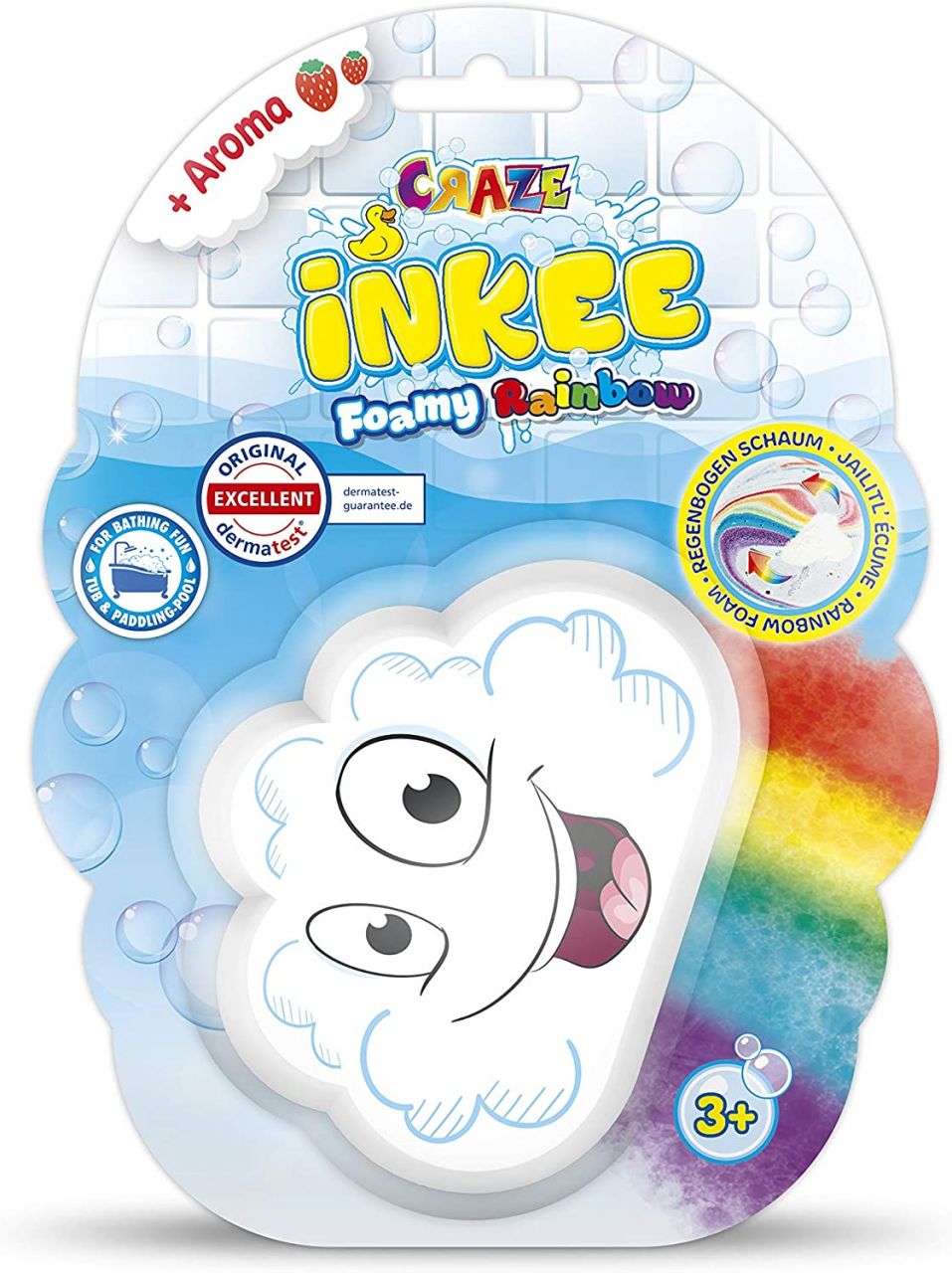 Craze Inkee Foamy Rainbow Bath Bomb