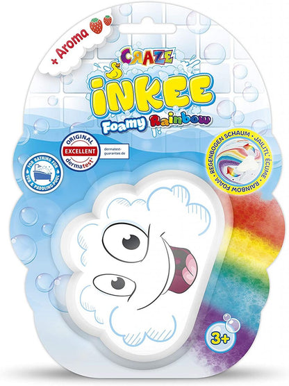 Craze Inkee Foamy Rainbow Bath Bomb
