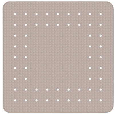 Wenko Duscheinlage Mirasol taupe, Kautschuk