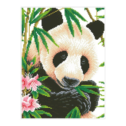 Diamond Painting Panda Prinz