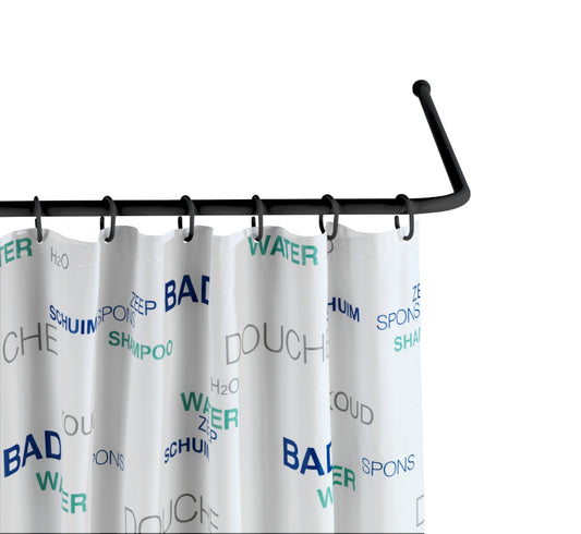 Wenko cornière universelle, 20 mm noir