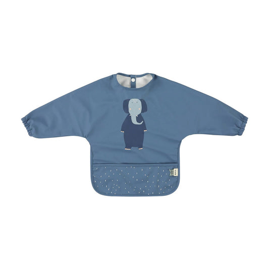 Lätzchen mit Ärmel wasserabweisend Elefant