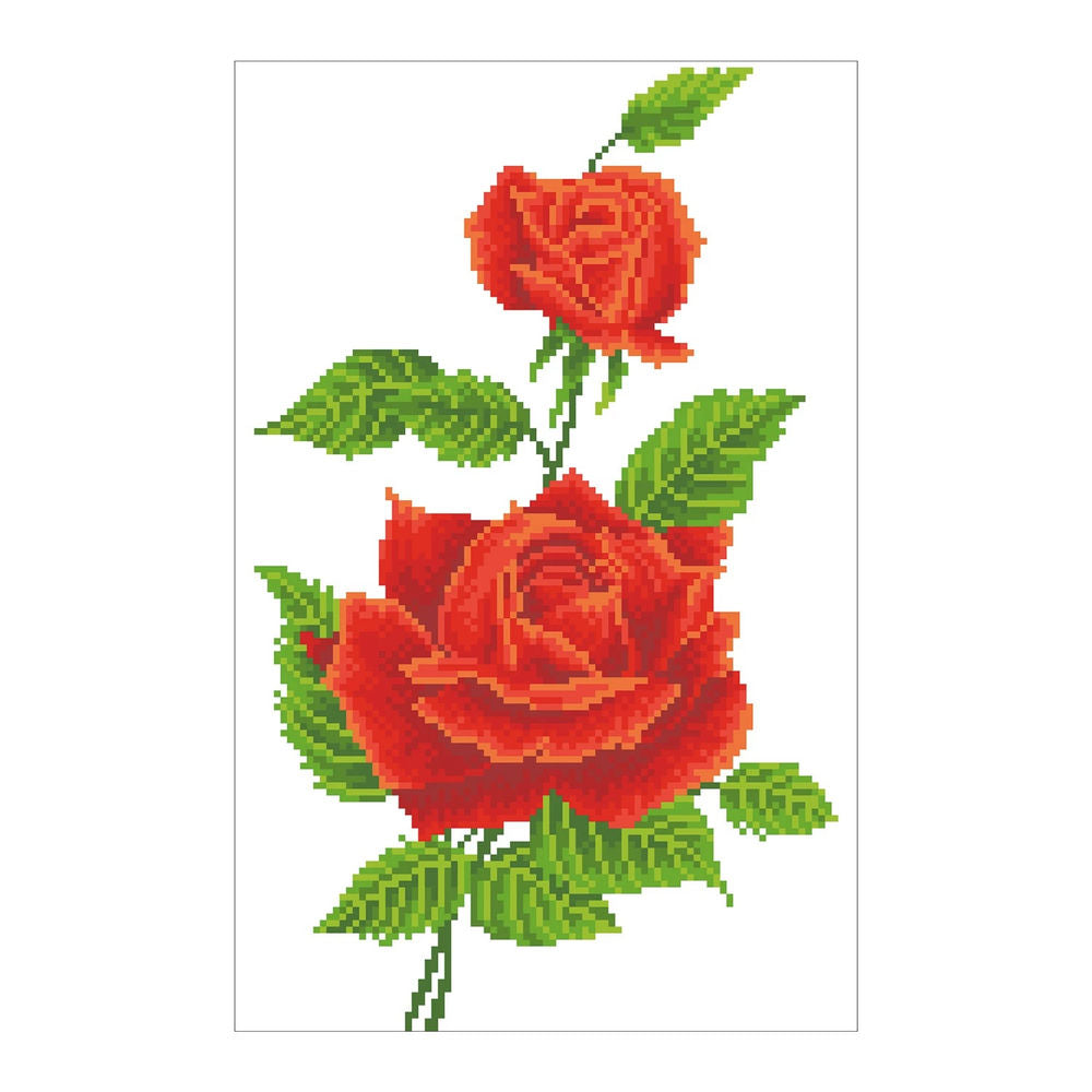 Diamond Painting Rote Rosen