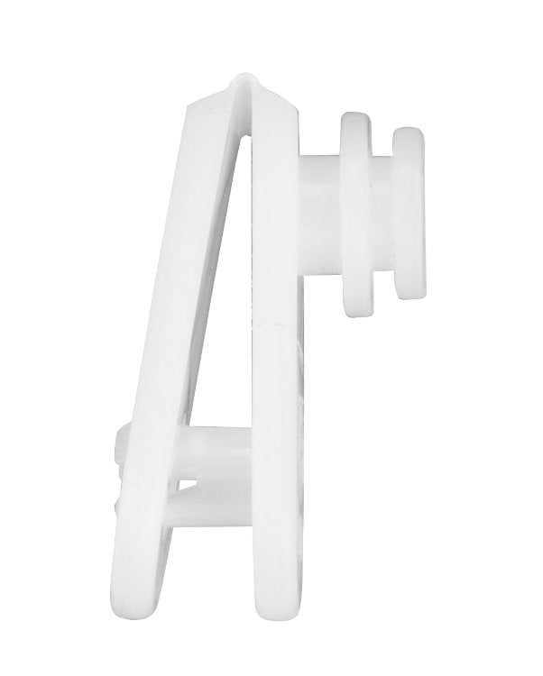 Wenko glisseurs de rideau de douche Era, 12 pièces blanc