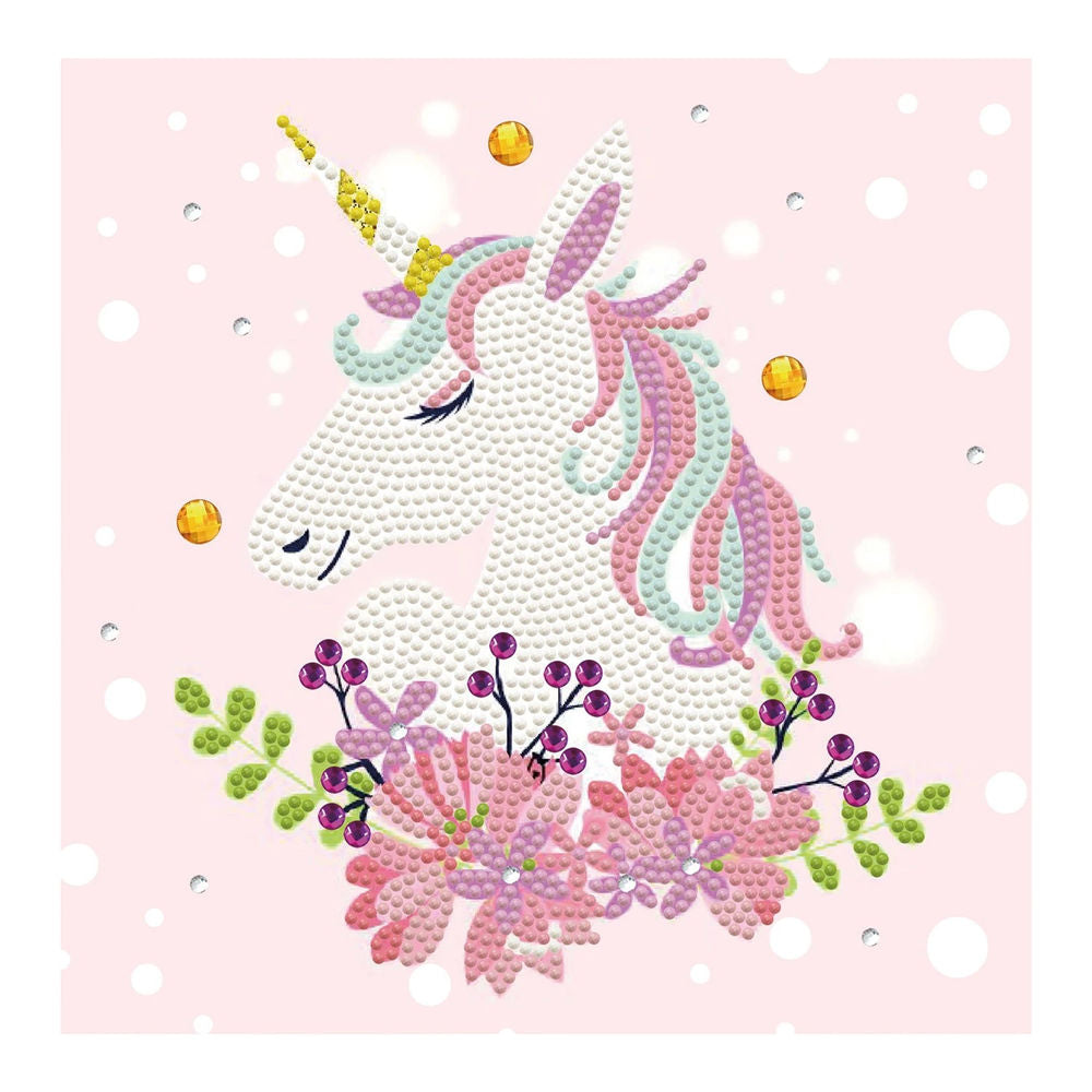 Diamond Painting Verträumtes Einhorn