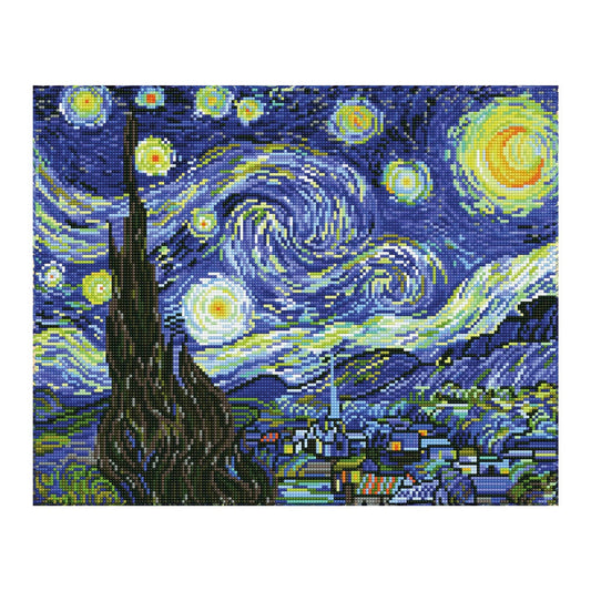 Diamond Painting Sternennacht (Van Gogh)