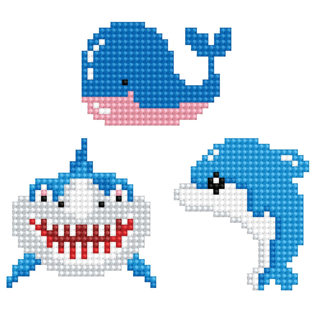 Diamond Painting Sticker Unterwasserwelt