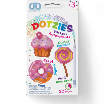 Diamond Painting Sticker Süssigkeiten