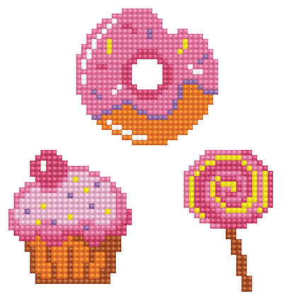 Diamond Painting Sticker Süssigkeiten