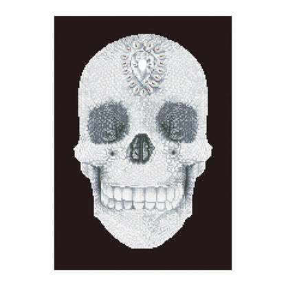 Diamond Painting Kristallschädel
