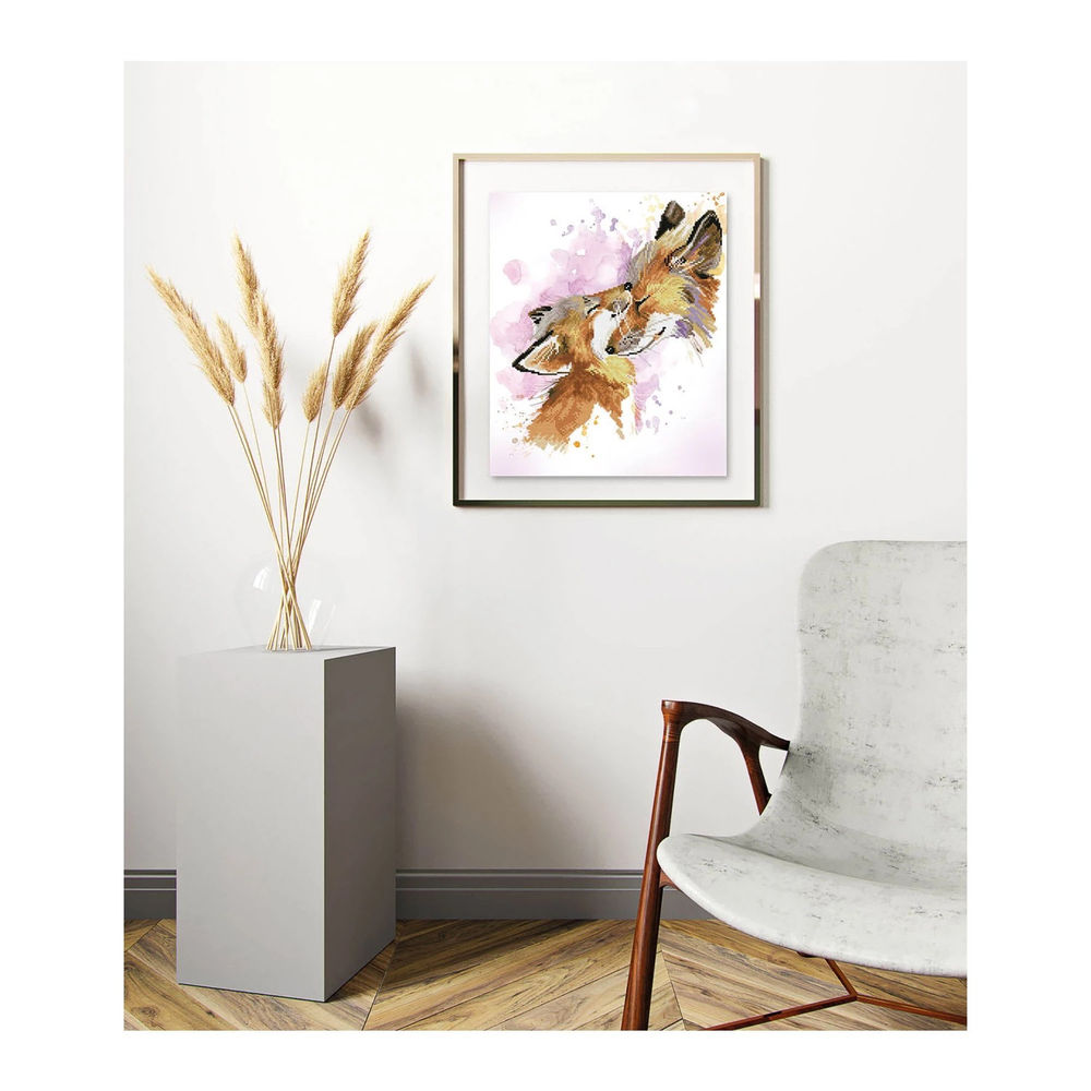 Diamond Painting Füchse