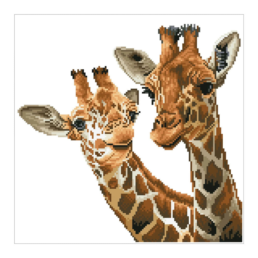 Diamond Painting Giraffen