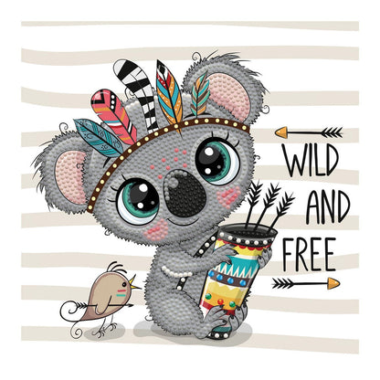 Diamond Painting Koala Wild & Free