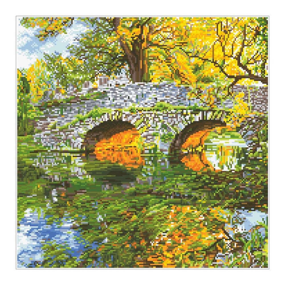 Diamond Painting Brücke