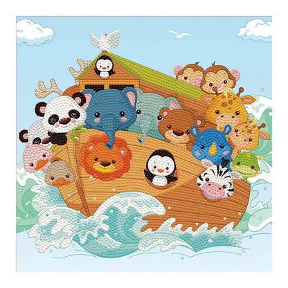 Diamond Painting Tiere Arche Noah