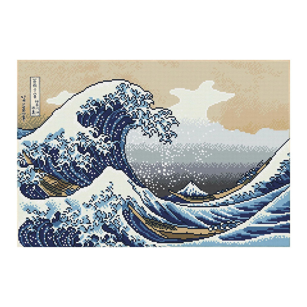 Diamond Painting Die große Welle vor Kanagawa