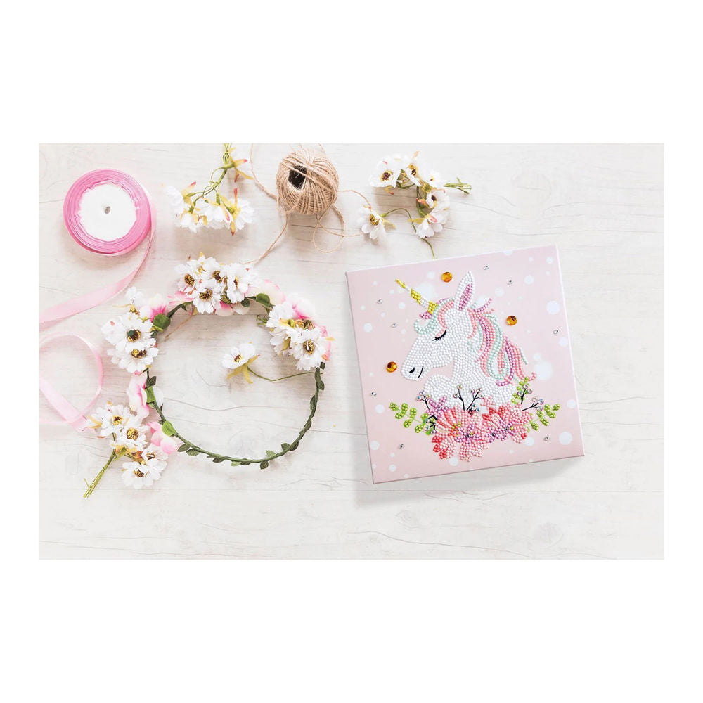 Diamond Painting Verträumtes Einhorn