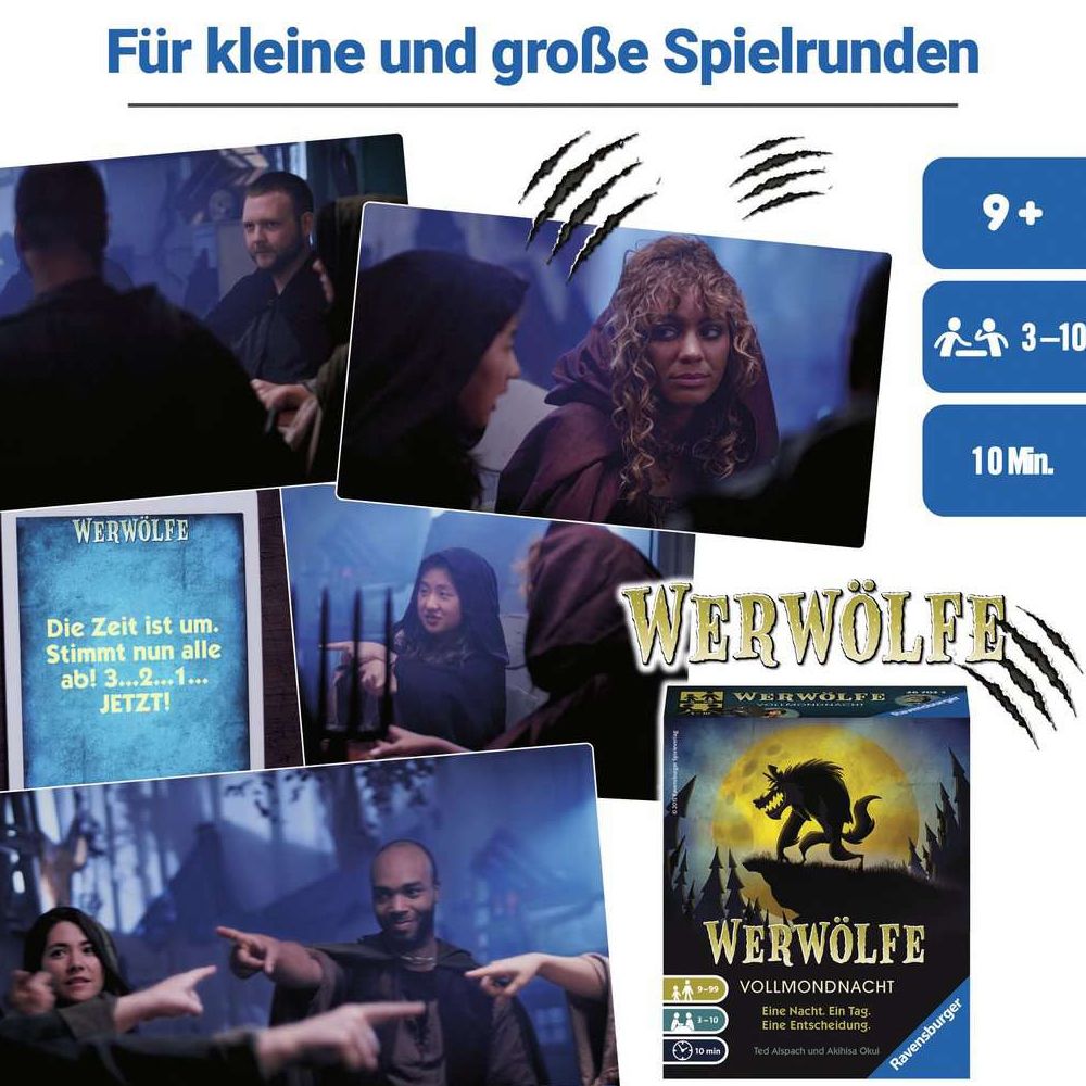 Ravensburger Werewolves Full Moon Night