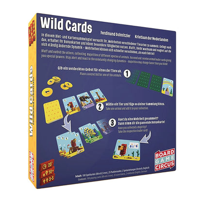 Board Game Circus Wild Cards (d,e)