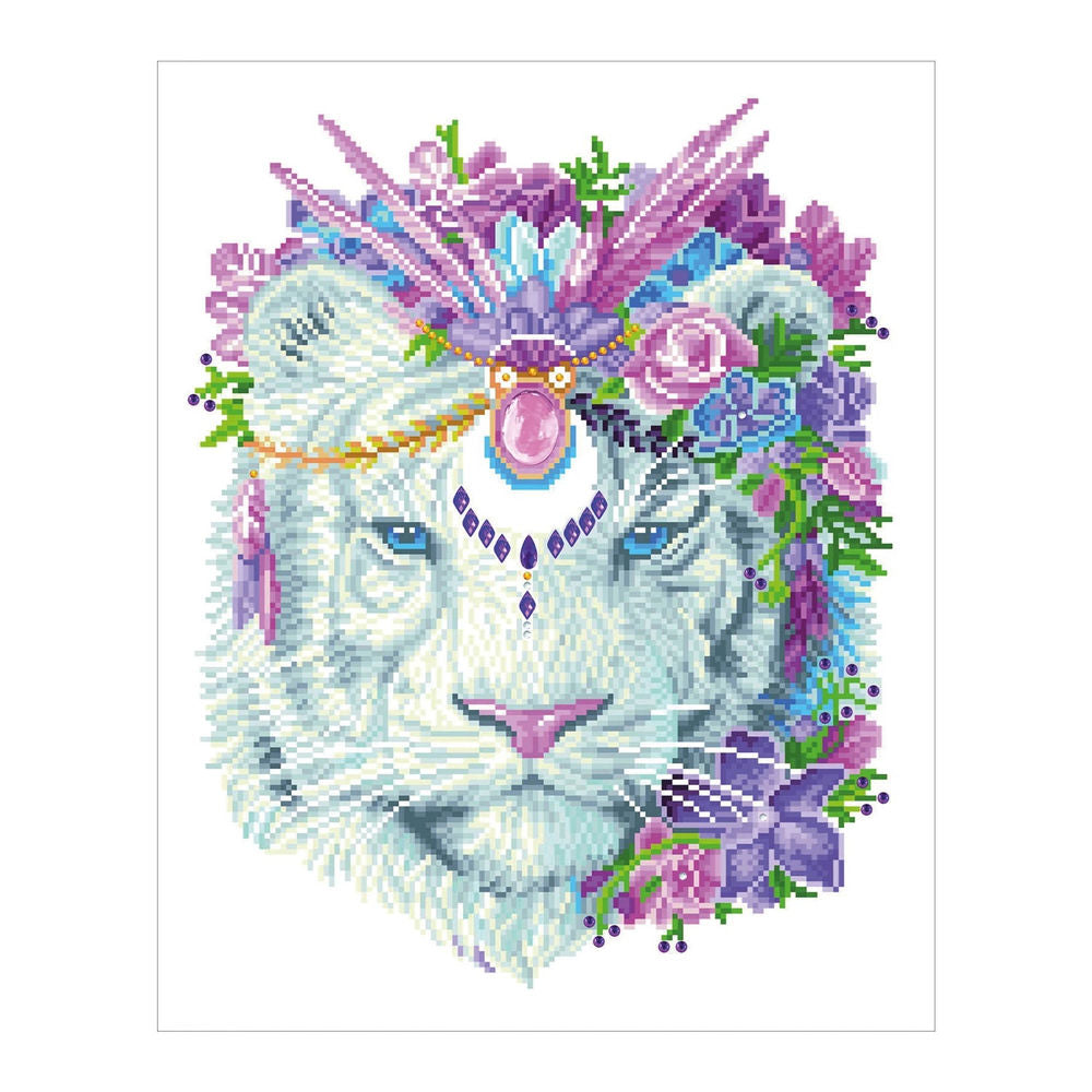 Diamond Painting Bohemian Tiger
