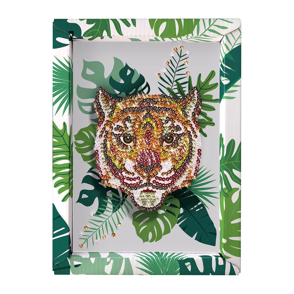 Collection Sequins Sequin Art Tiger