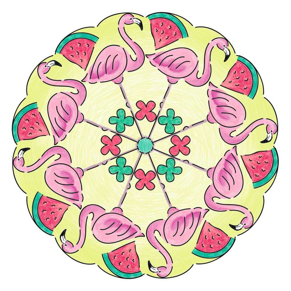 Ravensburger Mandala Designer Flamingo &amp; Friends
