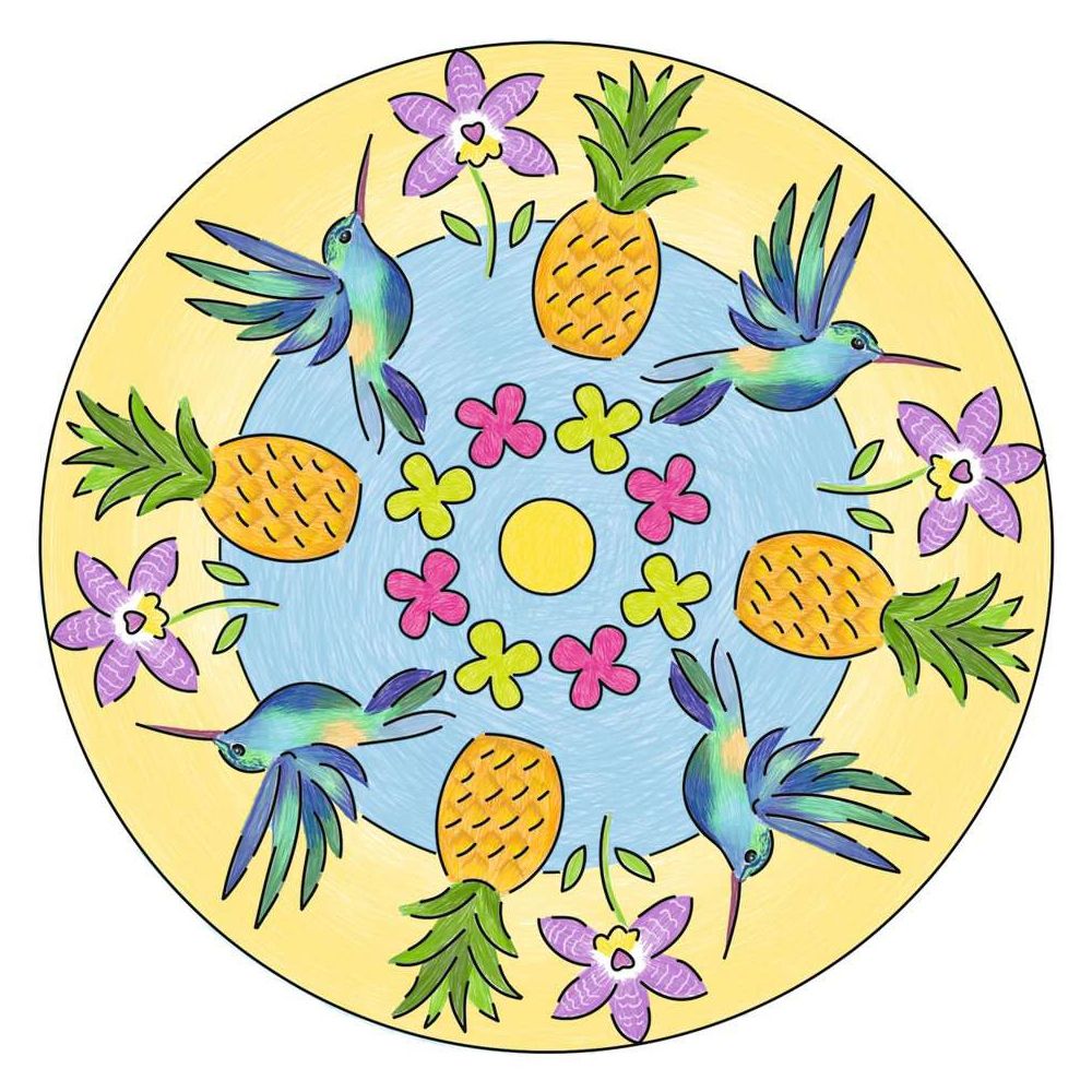 Ravensburger Mandala Designer Flamingo &amp; Friends